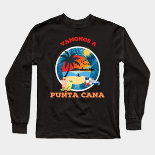 Punta Cana Design Long Sleeve T-Shirt